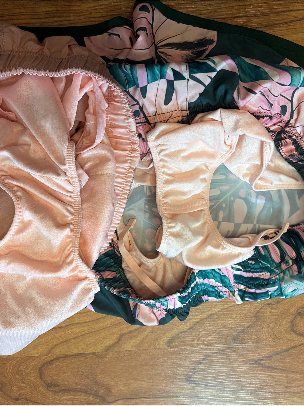 Nike Dri-FIT Running Shorts 2 Pack – Pink Tropical Activewear XS - Picture 7 of 8